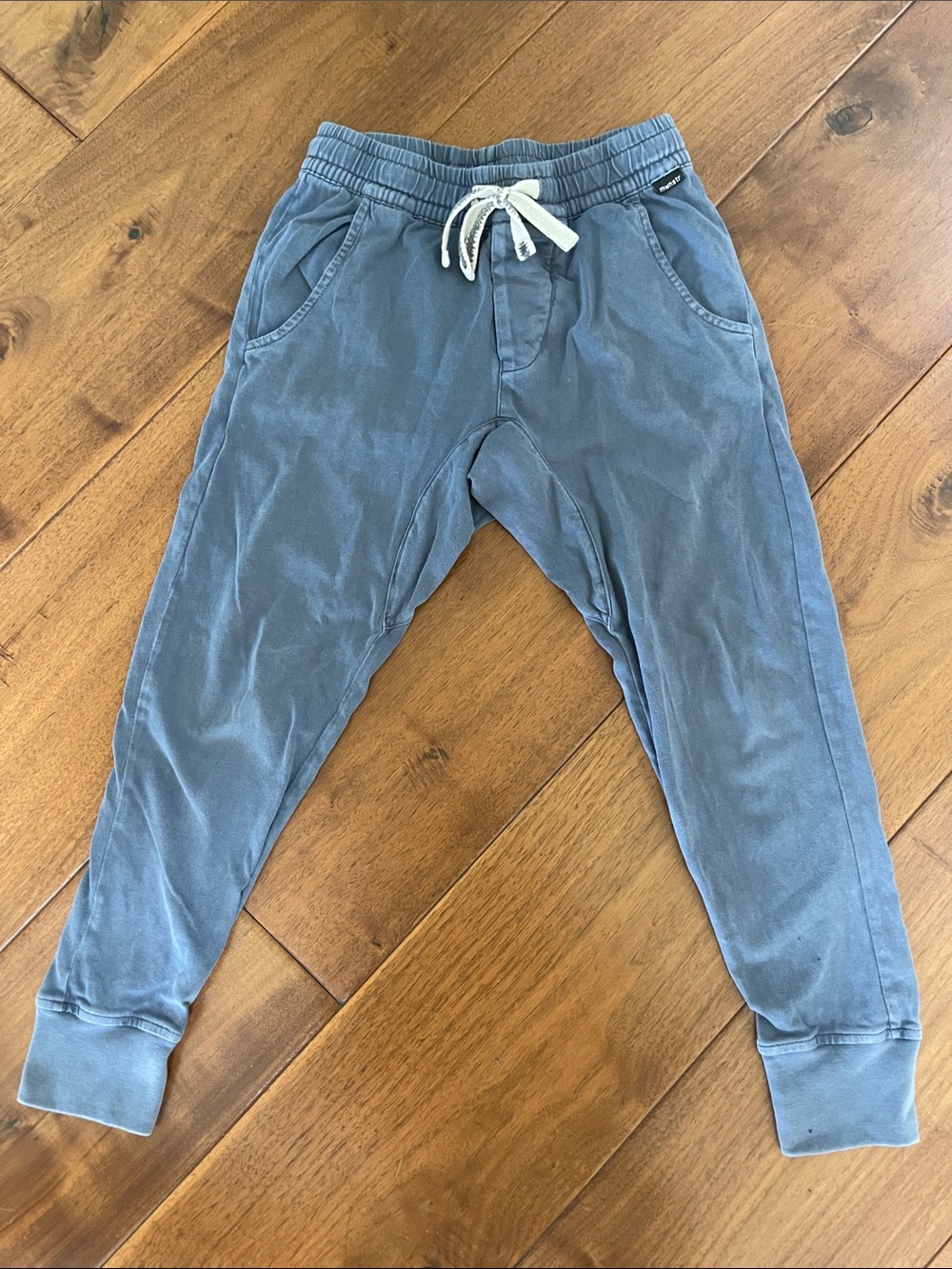 Munster Faded Slate Blue Drawstring Joggers
